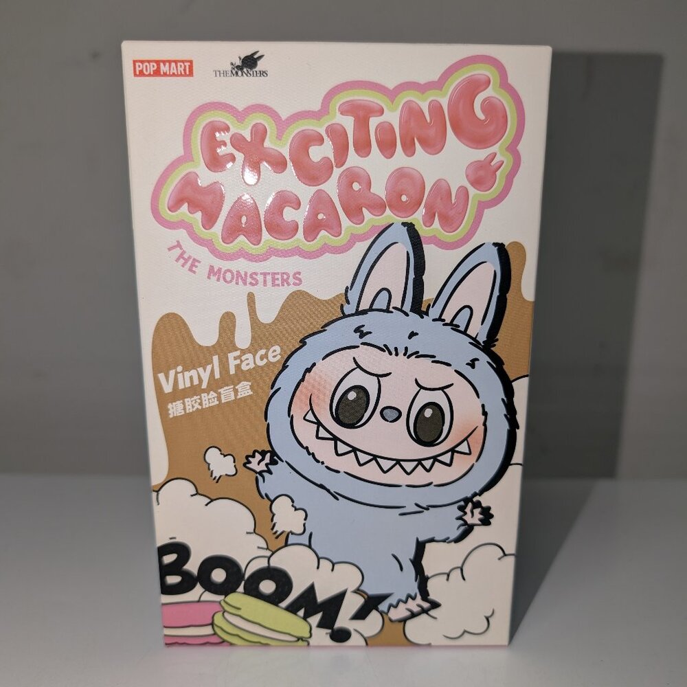 Unboxed NEW Authentic POPMART Labubu Monsters Exciting Macaron Vinyl Blind Box